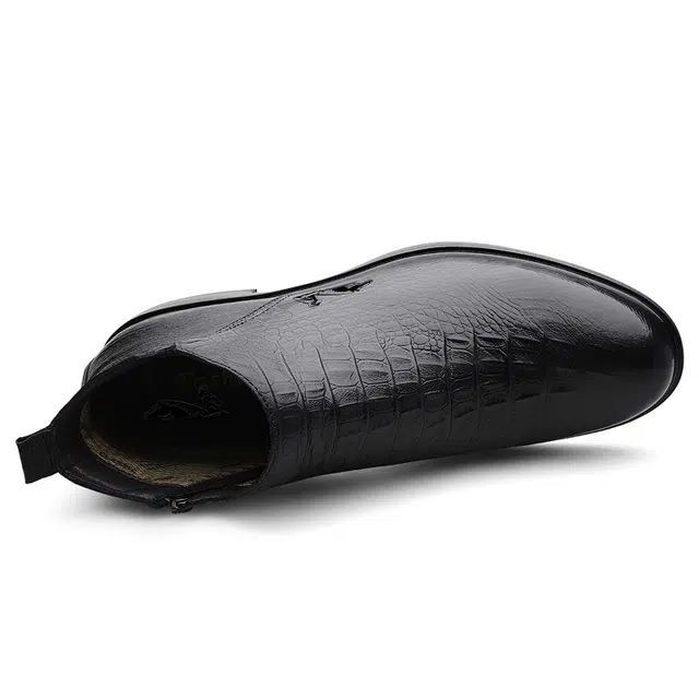 British Knight Classic Leather Boots Black