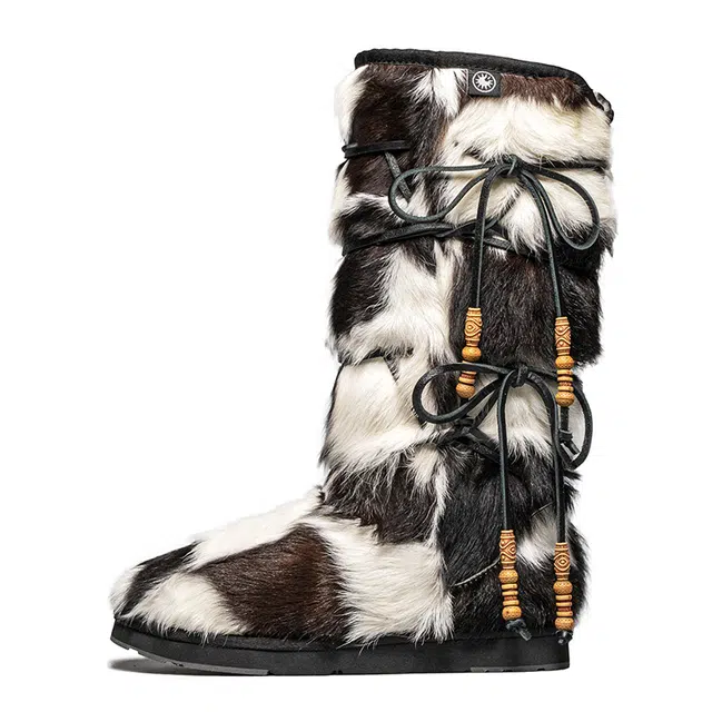 AU&MU Snow Boots White