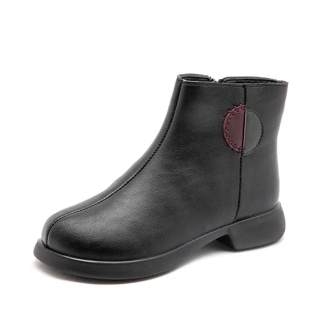 合成革 潮流舒适时尚 短靴 女款