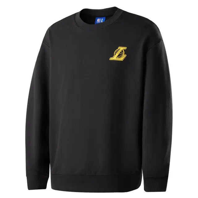 NBA Los Angeles Lakers Graffiti Crewneck Sweatshirt Black