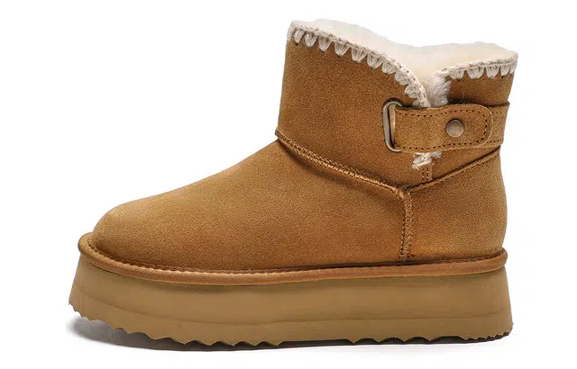 EBLAN Snow Boots Chestnut