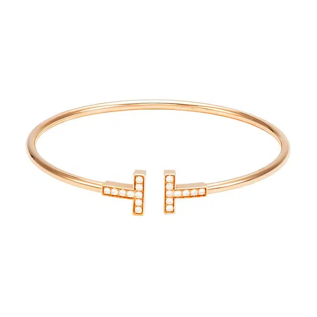 Tiffany & Co. T Series Rose Gold Bracelet