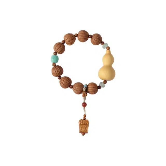 【上上签】 京华录 文玩简约森系典雅手持盘玩串珠 新中式国潮高级感 诸事顺遂平步青云#好运 葫芦 手串 男女同款情侣款