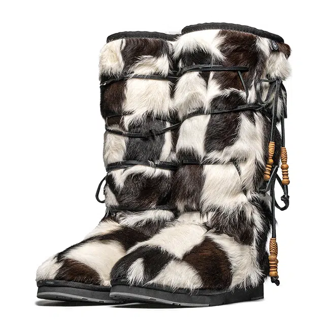 AU&MU Snow Boots White