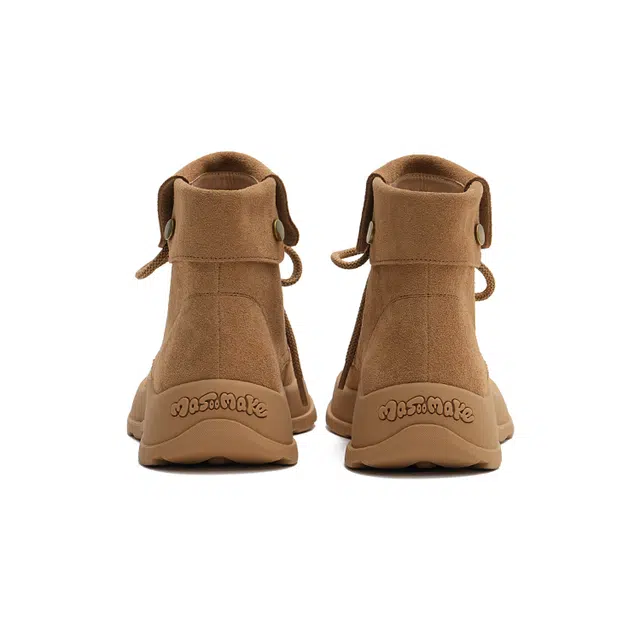MASOOMAKE Cute Design Series Suede Martin Boots Women