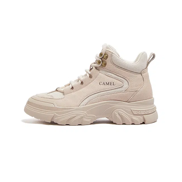 CAMEL High Top Hiking Boots