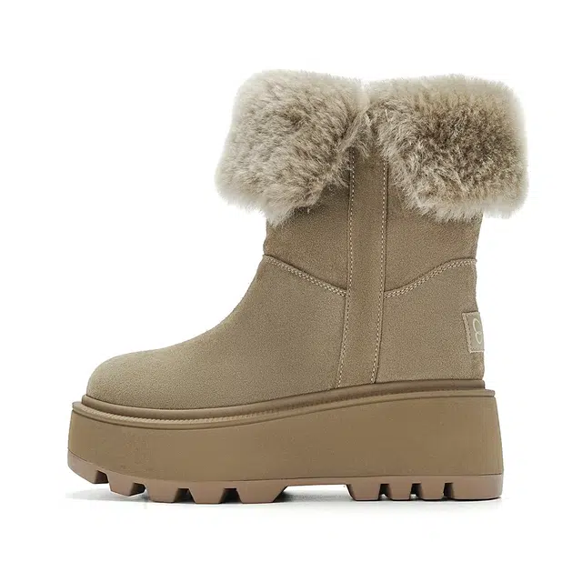 EBLAN Snow Boots Khaki