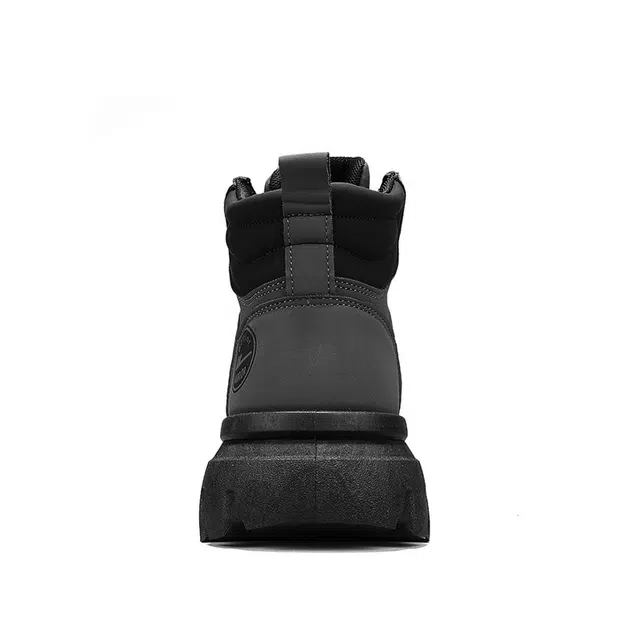 Warrior Martin Boots Grey Black