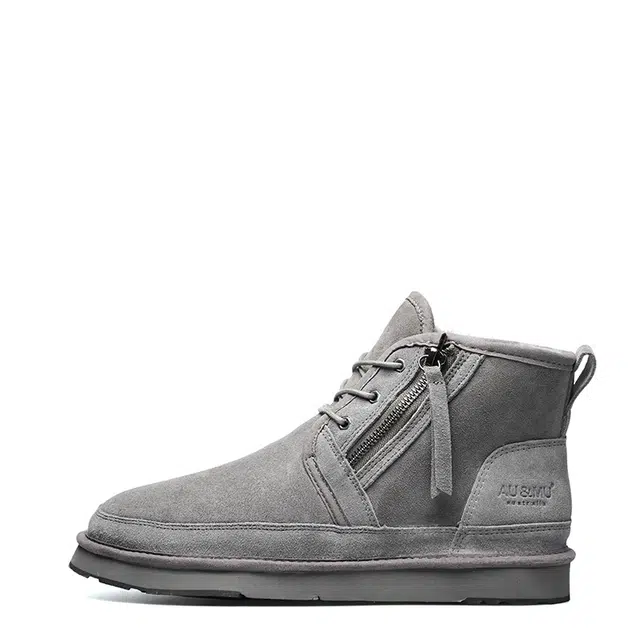 AU&MU Short Snow Boots Chestnut