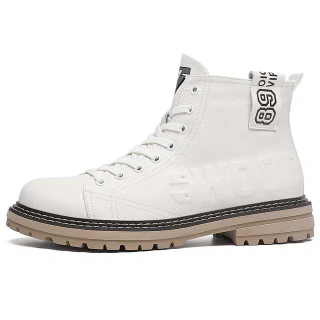 法派 二层牛皮 潮流百搭舒适 马丁靴 男款