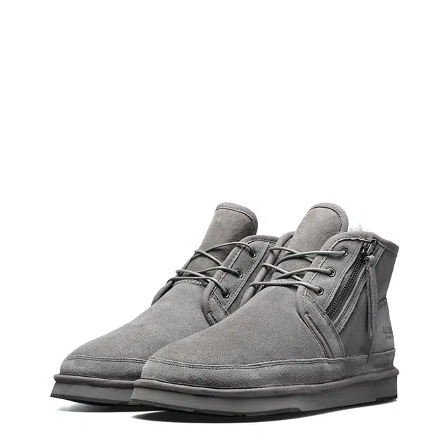 AU&MU Short Snow Boots Chestnut