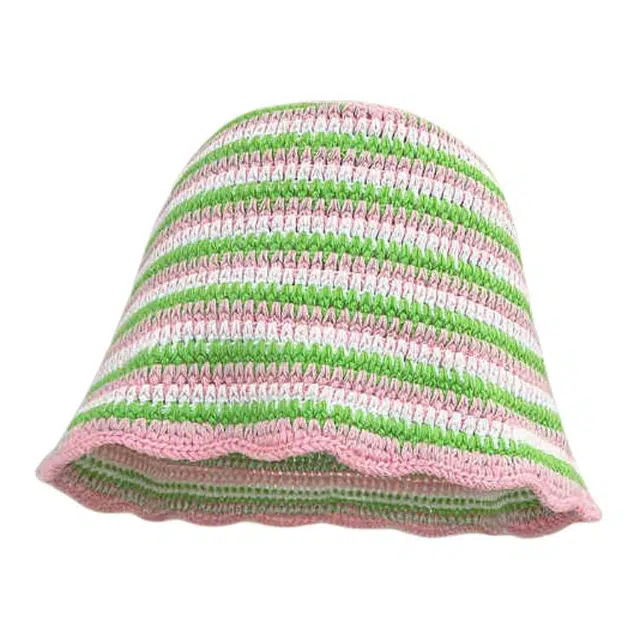 木林森 古着风甜秋冬季保暖休闲简约百搭显脸小潮 针织 渔夫帽 男女同款情侣款