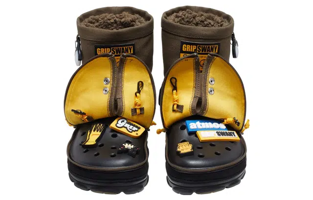 GRIP SWANY x atmos x Crocs Classic clog