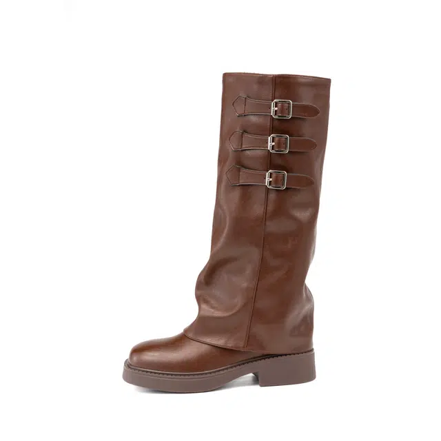 AOKANG High Boots Brown