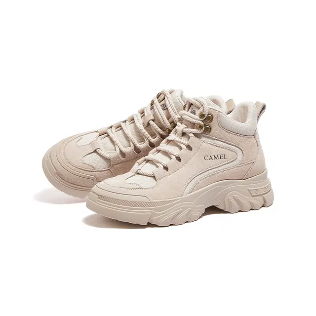 CAMEL High Top Hiking Boots