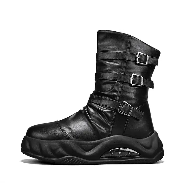 Gongniu Short Boots Black