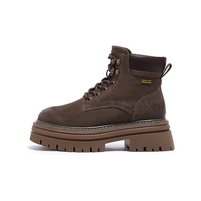 CAMEL Mountain风 Retro Yellow Boot