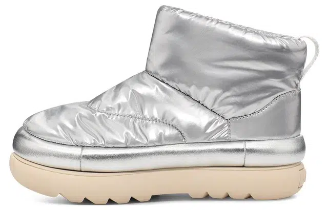 UGG Mini Metallic Silver