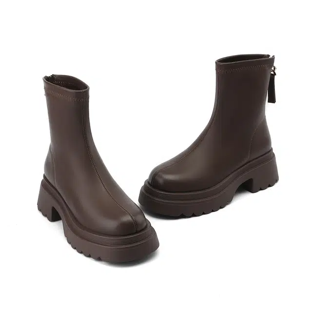 Daphne Platform Ankle Boots