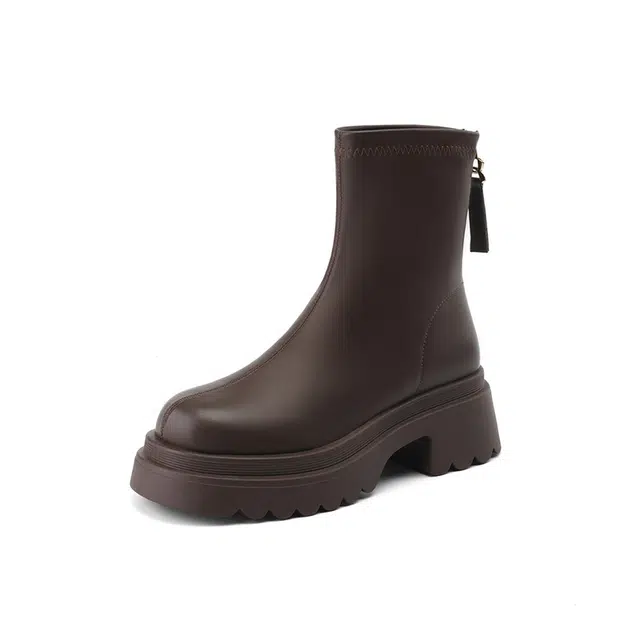 Daphne Platform Ankle Boots