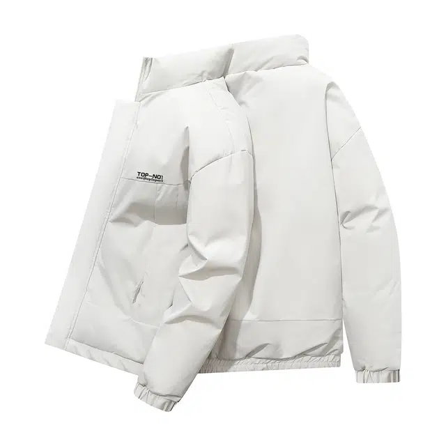 大白鲨 防风防水加厚保暖棉服 男款