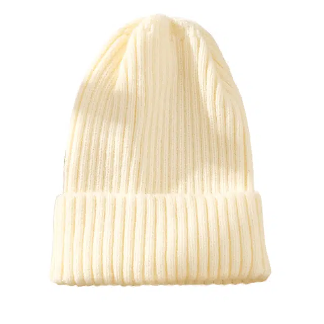 俞兆林 韩系秋冬糖果色纯色针织百搭保暖防寒 腈纶 绒线帽 男女同款情侣款