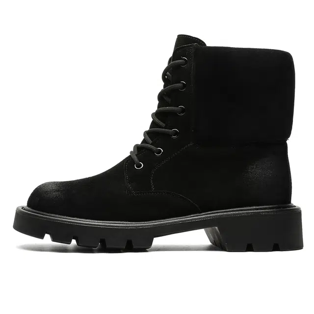 驰狼 大头复古工装 马丁靴 男款