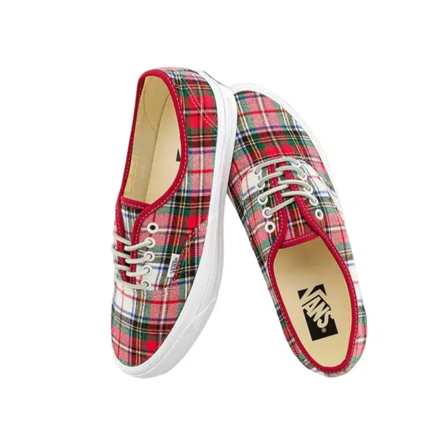 Vans Authentic Premium Red White