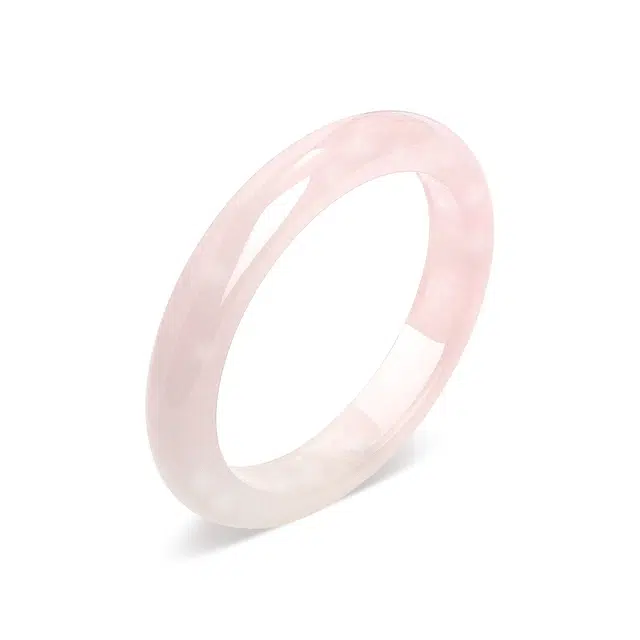 兰慕茵诺 一步一响古风国潮汉服旗袍 樱花粉#好运 水晶 手镯 女款