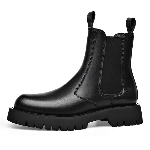 Mingyitu Chelsea Boots Black
