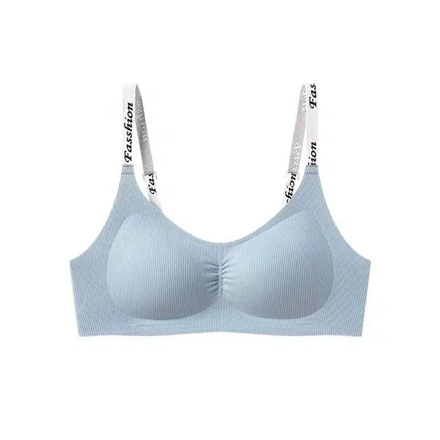 俞兆林 无痕提拉舒适聚拢字母无钢圈防下垂收副乳运动文胸 女款 组合装