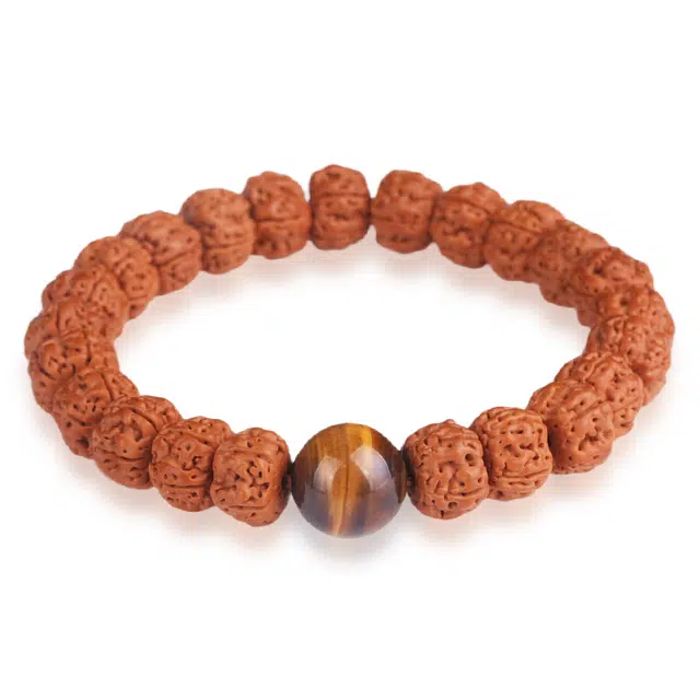 妍韵珠宝 单圈文玩佛珠盘玩 霸气招财转运珠 #好运 金刚菩提 手串 男女同款情侣款