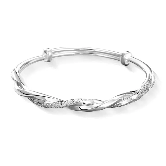 匆匆那年 莫比乌斯 轻奢小众 推拉设计款 合金 手镯 女款