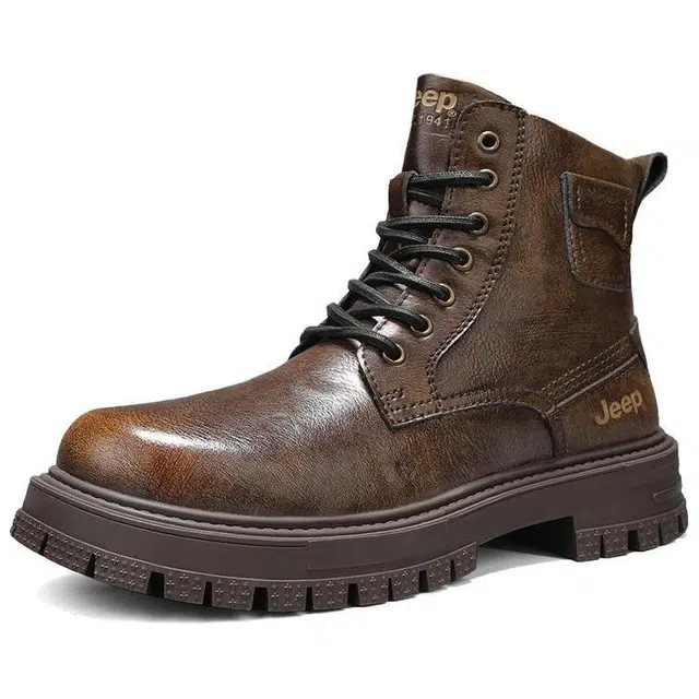 Jeep Martin Boots Brown