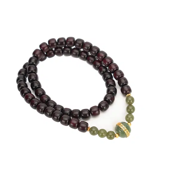 天纵 民族国风 腰缠万贯 转运招财 紫檀属 手串 男女同款情侣款