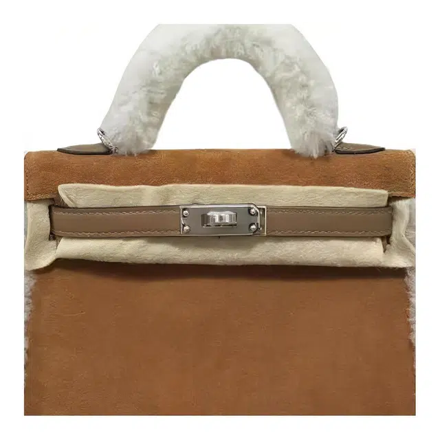 HERMES Mini Kelly GrizzlySwift