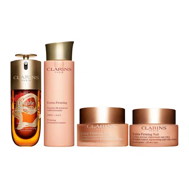 娇韵诗 蛇年限定焕颜弹力护肤套装 保湿补水 四件套