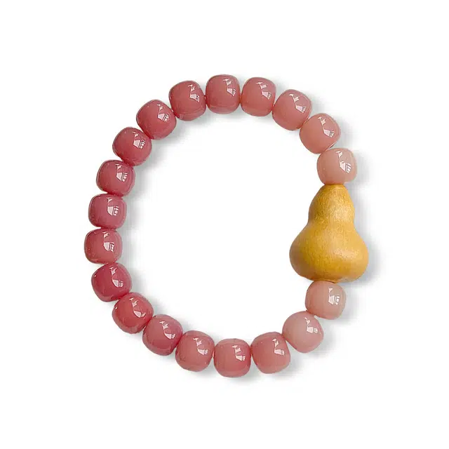 饰伴 莲韵葫提 高级时尚通勤小众中式 温柔精致优雅风格设计#好运#好运 菩提根 手串 男女同款情侣款