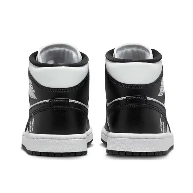 Jordan Air Jordan 1 Mid Black White Panda