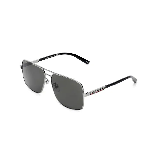 GUCCI Rectangular Sunglasses Black