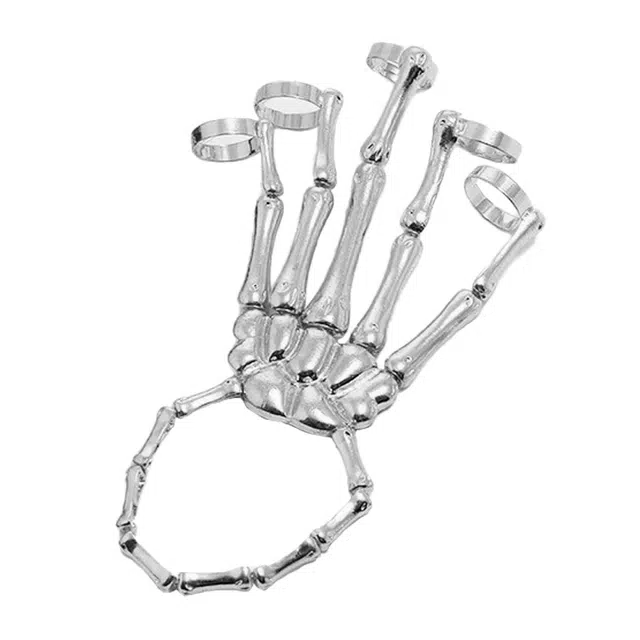 一点潮玩 金属骨骼骷髅鬼爪 炫酷 其他模型