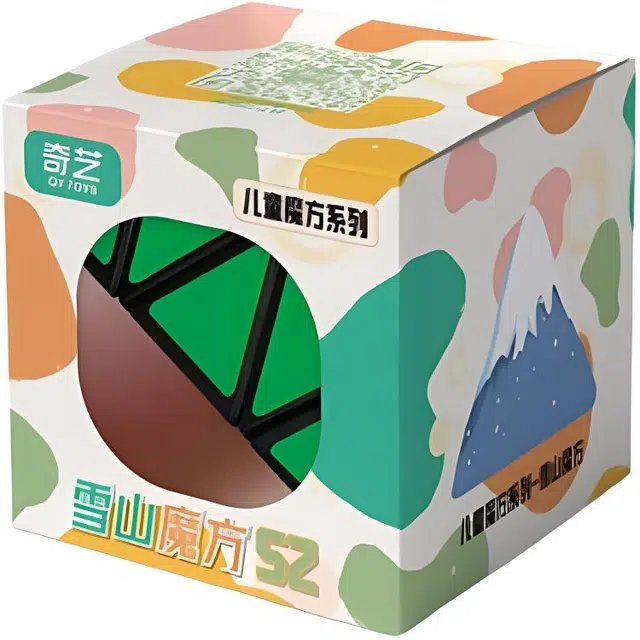 奇艺 雪山魔方金字塔 早教益智玩具