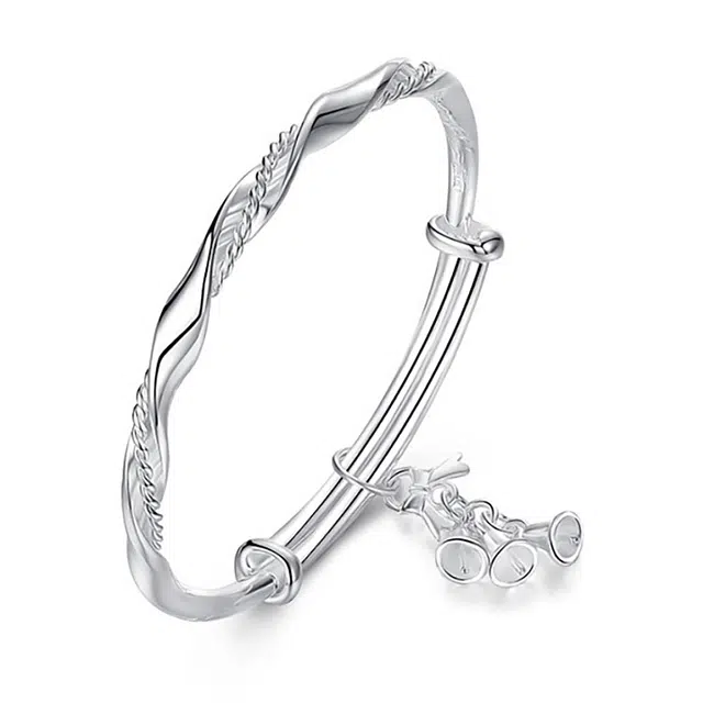 匆匆那年 高质感绕指缠莫比乌斯手饰 精致简约 轻奢小众设计 可推拉调节 合金 手镯 女款