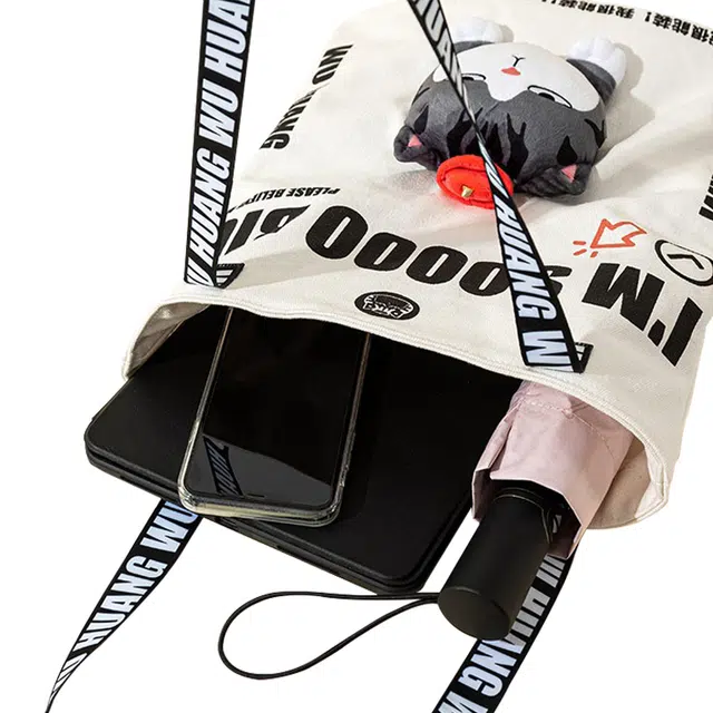 吾皇猫 毛绒公仔 帆布 单肩 男女同款情侣款