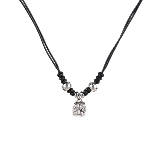 聆听花开 新中式新国风醒狮 复古风文艺民族风小众时尚设计高级感国潮抽抽拉可调节 绳 项链 女款