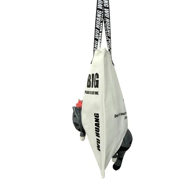 吾皇猫 毛绒公仔 帆布 单肩 男女同款情侣款