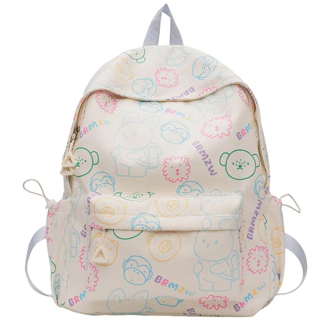 垣途者 日系可爱书包女小背包 帆布 双肩包 女款 多色