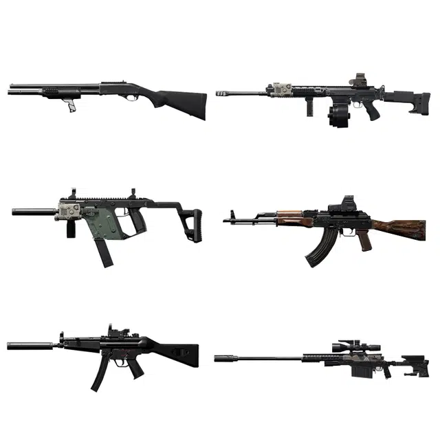 三宝 暗区突围 拼装武器模型 第一弹 盲盒