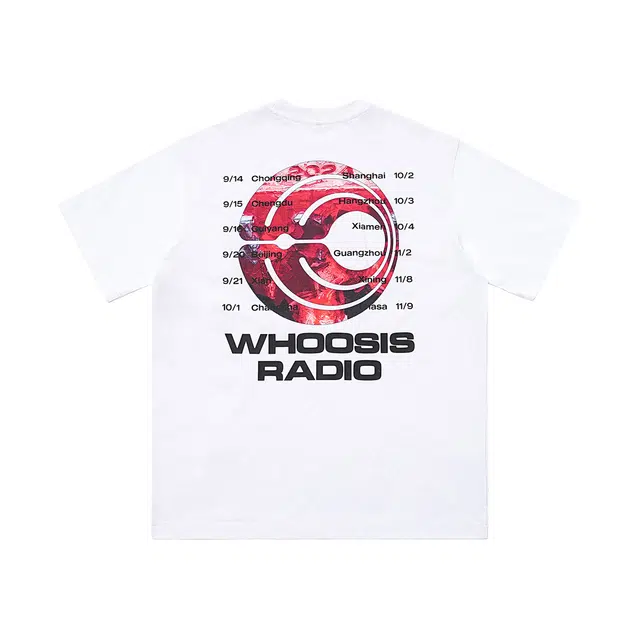 WHOOSIS RADIO 2024 CHINA TOUR T