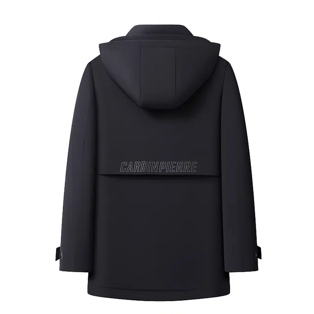 雅鹿 简约防风加厚纯色百搭保暖羽绒服 男女同款